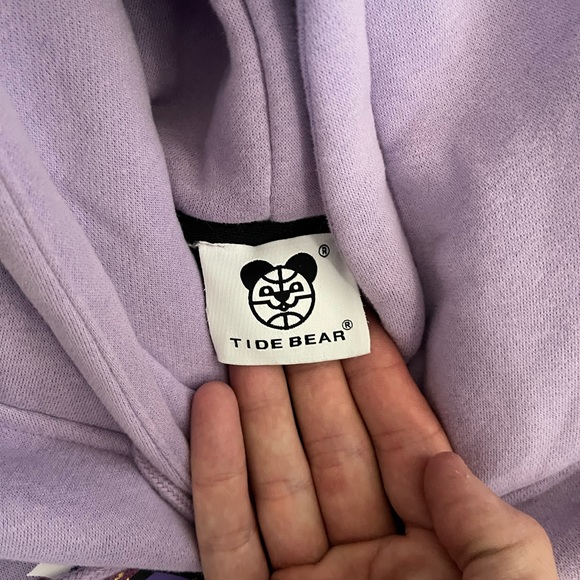Drugs R Bad Hoodie M/L Purple. - Picture 6 of 8